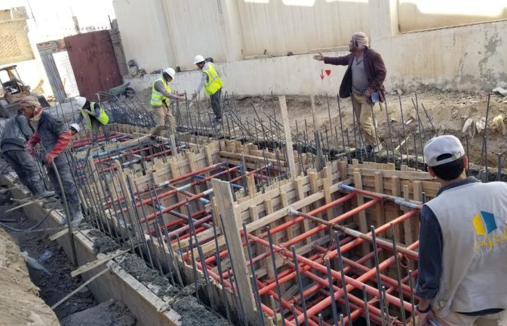 مشروع إعادة تأهيل مستشفى الهلال الأحمر (أحدث المشاريع)